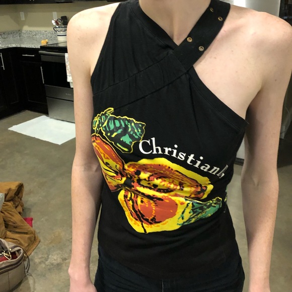 VINTAGE CHRISTIAN DIOR TOP - Picture 5 of 7